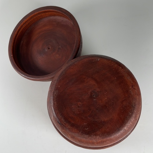 Wooden Trinket Jewelry Box Storage Container - Picture 6 of 9